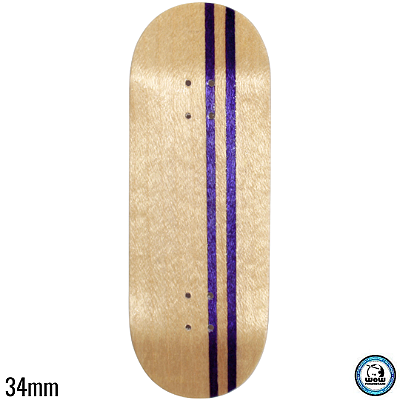 Deck WoW Split Ply Series - Line Purple - Street - 34mm
