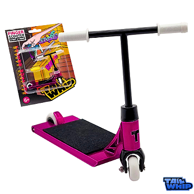 Finger Scooter Metal *Tail-Whip* edição collab *Finger Hustler* Original cor Purple