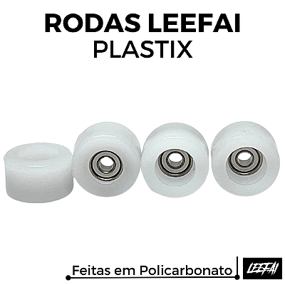 Rodas Leefai Plastix cor Ice