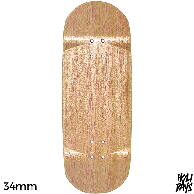 Deck Holidays 34mm - Discret Shape - Low Mold - Natural Woods Maple