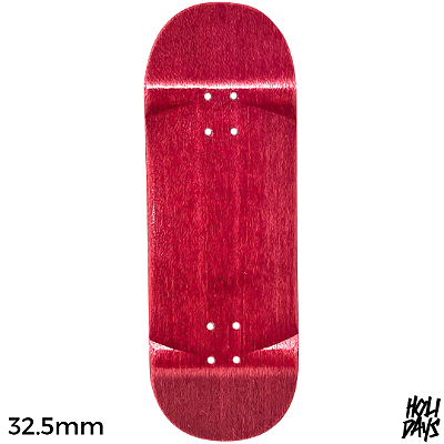 Deck Holidays 32.5mm - Classic Shape - Low Mold - Natural Woods Red