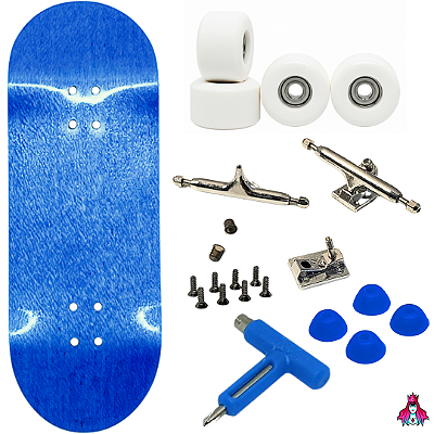 Fingerboard Custom Premium Uretano - 34mm - Blue