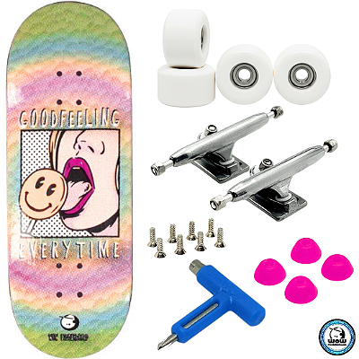 Fingerboard Premium WoW 33.5mm - Trucks G4 - Rodas Uretano 64D