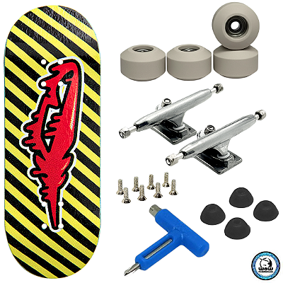 Fingerboard Importado Sulka 34mm - Trucks G4 - Rodas de Cerâmica com Grip