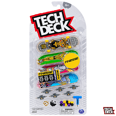 Tech Deck 4 Pack - Finesse