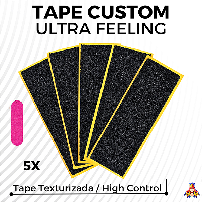 5x Tape Custom versão "Ultra Feeling" Texturizada 2.0mm