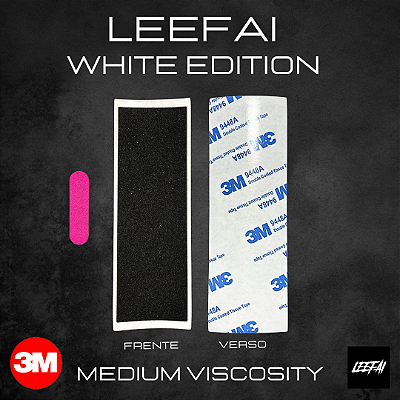 1x Tape Leefai "White Edition" - Adesivo Especial 3M - Média Viscosidade