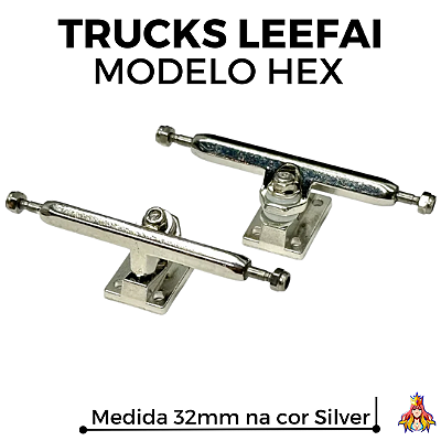 Trucks Leefai Hex 32mm - Silver