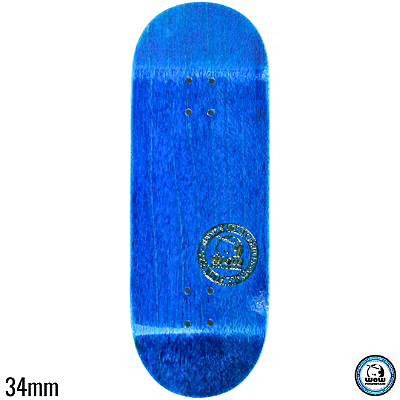 Deck WoW Color Logo - Blue - Deep - 34mm