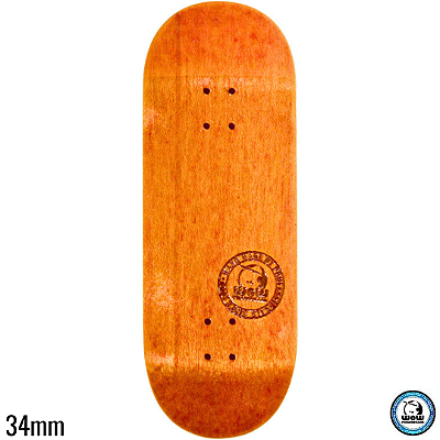 Deck WoW Color Logo - Orange - Deep - 34mm