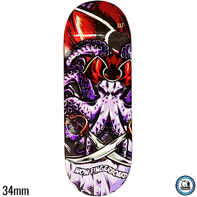 Deck WoW Graphic Series - Octopus Purple - Deep - 34mm