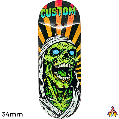 Deck Custom - Premium Series - 34mm - Zombie Wrap Orange (2026)