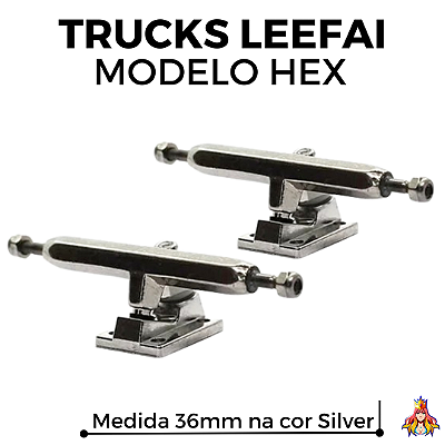 Trucks Leefai Hex 36mm - Silver