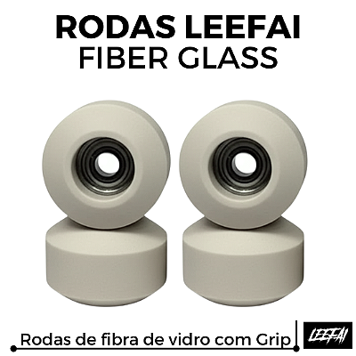 Rodas Leefai Fiber Glass 80D cor Off-White