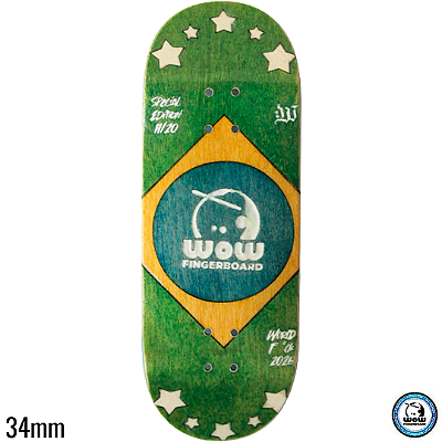 Deck WoW Engraved Series - World F*ck 2026 Special Edition - Street - Deep 34mm