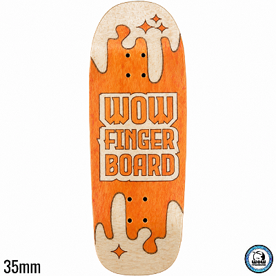 Deck WoW Split Ply Series - Logo Special Edition Orange - Bowl - Deep 35mm