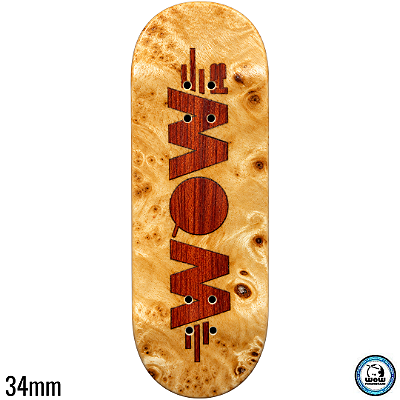 Deck WoW Split Ply Series - Logo WoW FB Red Rádica Limited Edition - Deep - 34mm