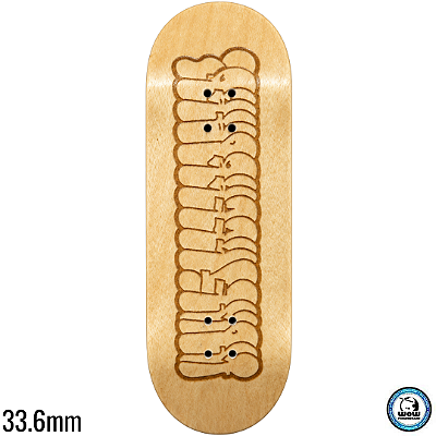 Deck WoW Engraved Series - Bomb Limited Edition - Deep - 33.6mm