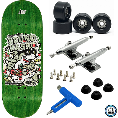 Fingerboard Premium WoW 34mm - Trucks G4 - Rodas Uretano 64D com Grip