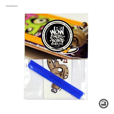 Boardrails Adesivos Wow Fingerboard - Azul