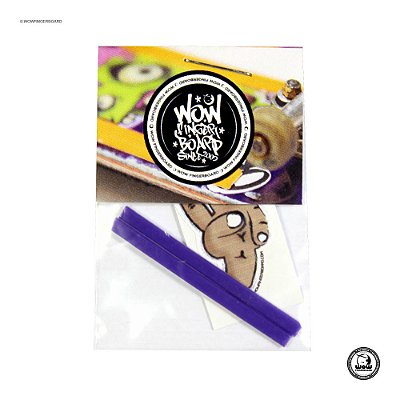 Boardrails Adesivos Wow Fingerboard - Roxo Escuro
