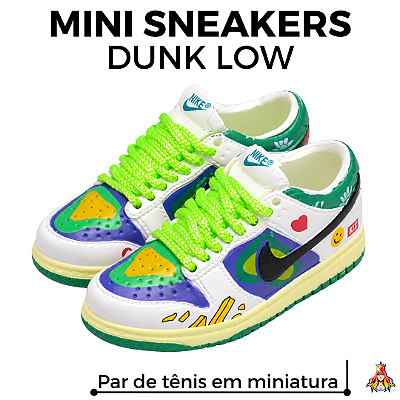 Miniatura Sneakers Tênis Dunk Low - Buzz