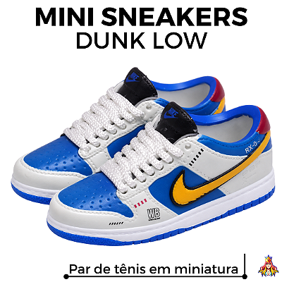 Miniatura Sneakers Tênis Dunk Low - What The Paul 2021