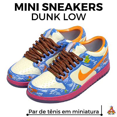 Miniatura Sneakers Tênis Dunk Low - Street Hawker 2021