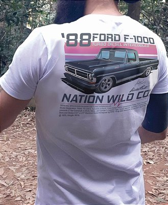 Camiseta Ford F-1000 MWM Turbo Diesel '88