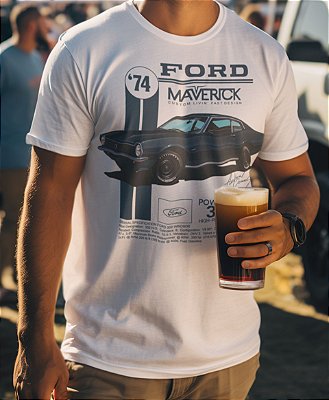 Camiseta Ford Maverick Super Custom '74