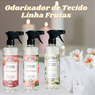 ODORIZADOR DE TECIDO FRUTADO TROPICAL AROMAS 500 ML