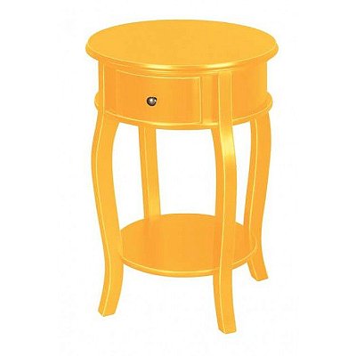 Mesa de Apoio Classic - Amarela - Alto Padrão Móveis.