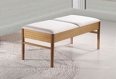 Banco Monaco 140cm - Imbuia - Alto Padrão Móveis.