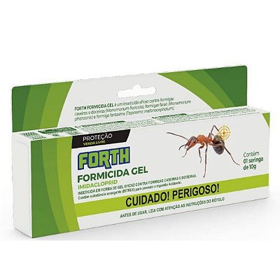 Inseticida Veneno Formicida Forth em Gel 10g Mata Formiga