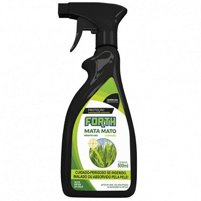 Herbicida Pronto Uso Forth Mata Mato Jardim 500ml Glifosato