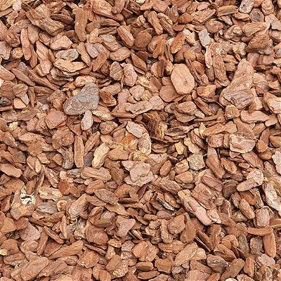 Casca De Pinus Polida 40L Para Decoração Vasos E Plantas 7kg