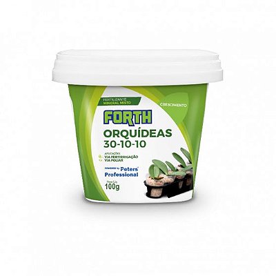 Adubo Fertilizante Forth Orquídeas Crescimento NPK 30.10.10 Linha Peters