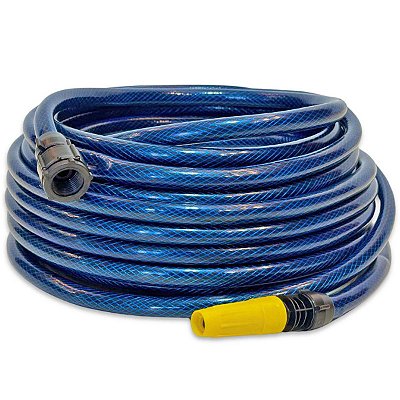 Mangueira Reforçada de Jardim 1/2" Trançada com Esguicho