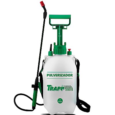 Pulverizador Borrifador Manual Alta Pressão Lateral 5L Trapp