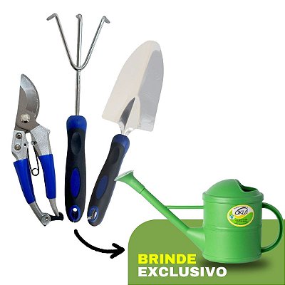 Kit de Ferramentas para Jardinagem Amadora Completo