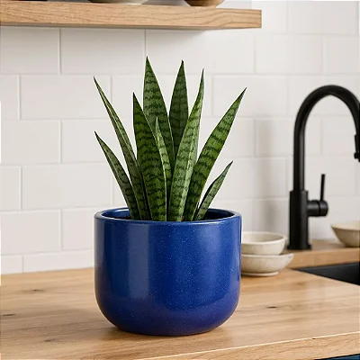 Vaso Para Planta Doha Médio Decoração Área Interna Externa