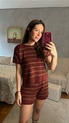 CONJUNTO FURINHOS TRICOT