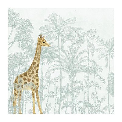 PAINEL de Parede - Girafa Verde