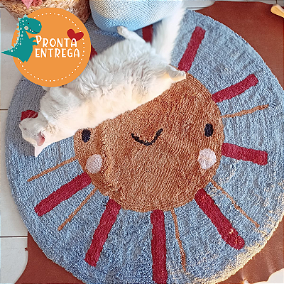 Tapete em Algodão Infantil - RAITO DE SOL