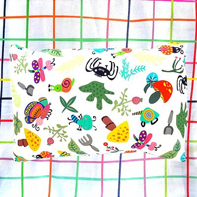 Roupa de Cama Infantil FRONHA - JARDIM DE ENCANTOS - SOLTEIRO