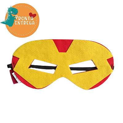 Fantasia Infantil MÁSCARA DE SUPER HERÓI - HOMEM DE FERRO
