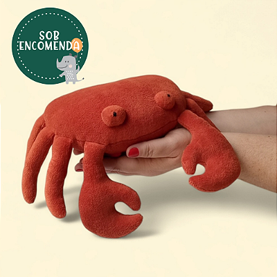 Bichinho de Pano - CARANGUEJA WILMA em Plush