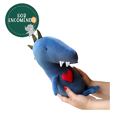 Bichinho de Pano - DINOSSAURO GETÚLIO em Plush