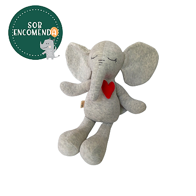 Bichinho de Pano - ELEFANTE JÚLIO em Plush
