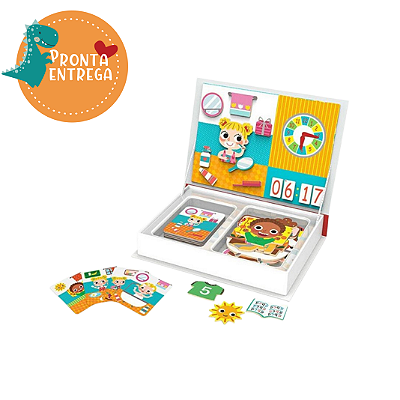 Brinquedo CAIXA MAGNÉTICA - UM DIA MARAVILHOSO - TOOKY TOY
